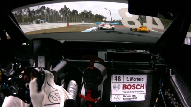 Mortara benefits from Paffett's take over fail - DTM Hockenheim 2017 смотреть онлайн