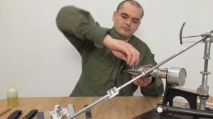 Тест камней Софт, Хард, Кристалон-Корс файн, Вашита на стали В-400