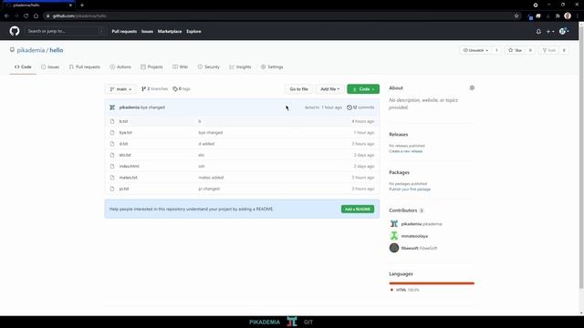 Kurs Git od podstaw 5. Push to GitHub przez SSH смотреть онлайн