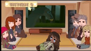 Jurassic world dominion react jurassic world dominion in two minute | gacha club | :)