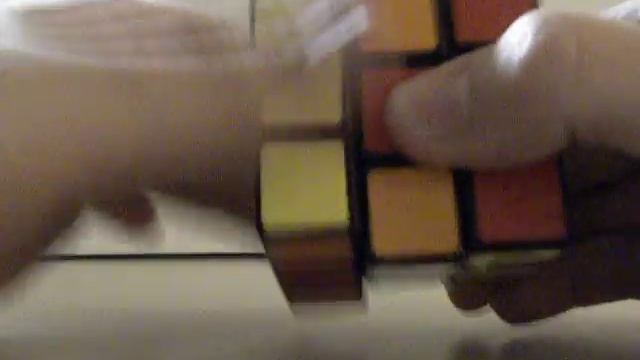 How to make a checkers pattern on a solved rubix cube смотреть онлайн