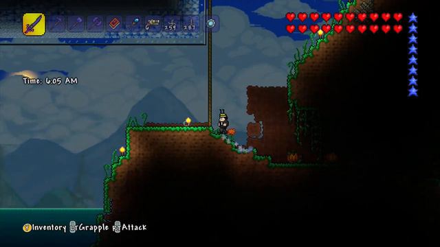 Terraria Xbox - Brain of Cthulhu [91] смотреть онлайн
