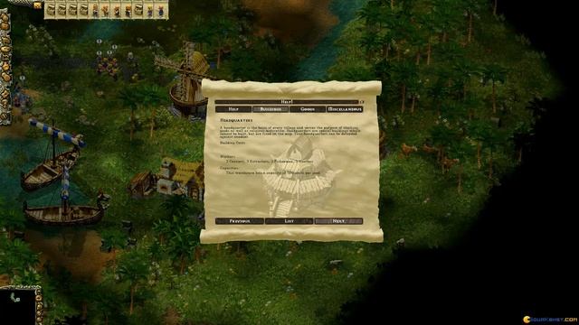 Cultures 4: 8th Wonder of the World gameplay (PC Game, 2004) смотреть онлайн