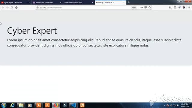 How to make Jumbotron in Bootstrap 4 Step By Step in Hindi Complete Tutorials in Hindi Part-17 смотреть онлайн