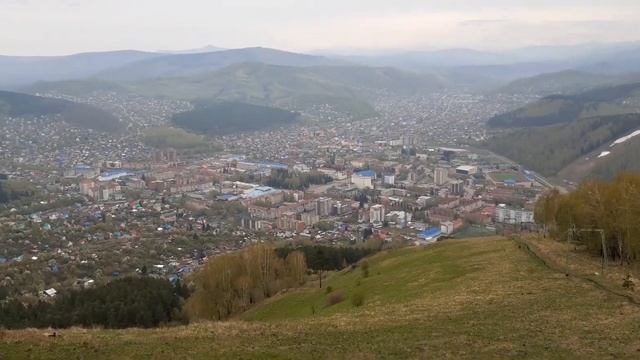 Горно-Алтайск, прогулка по городу. смотреть онлайн