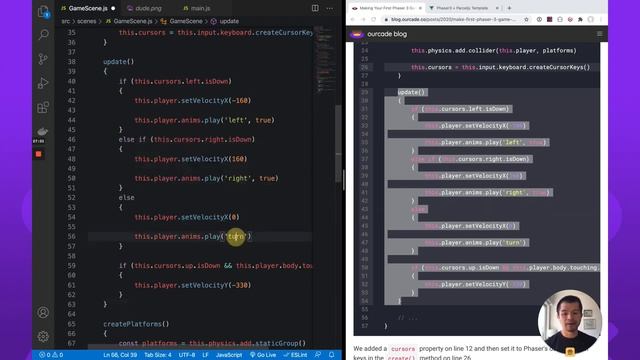 Game Development with Phaser 3 50 Getting Started for Beginners смотреть онлайн