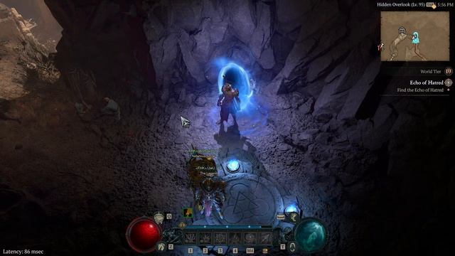 Diablo 4 NECROMANCER 99+ END GAME (ECHO OF LILITH) Gameplay with Josh - ?LIVE смотреть онлайн