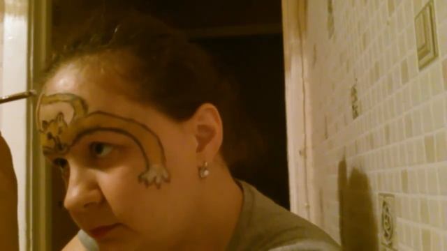 Домашний аквагрим.Тигр.☺☺☺ смотреть онлайн