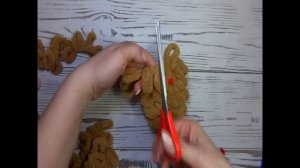 УРОК #5. ВЯЖЕМ НОЖКИ ДЛЯ КОВРИКА БАРАШЕК.