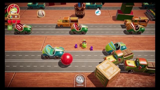 Frogger in Toy Town - Level 1 - 4 All 3 Stars - Gameplay Walkthrough Part 1 смотреть онлайн