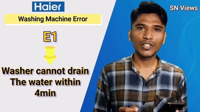 Haier Washingmachine Error Codes #haier #washer #error