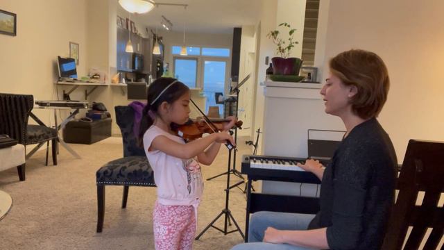 How to play A major scale on violin - One Octave смотреть онлайн