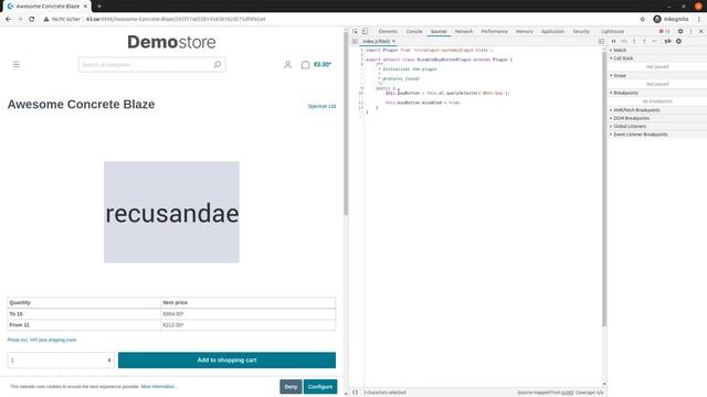 Debugging storefront javascript errors (Developer Tutorial) смотреть онлайн