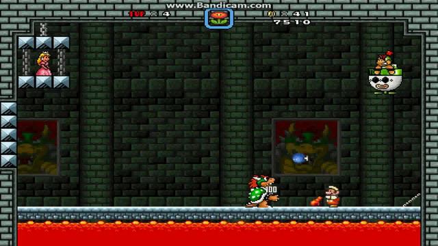 SMBX Custom Level - Bowser's Castle (Remake)