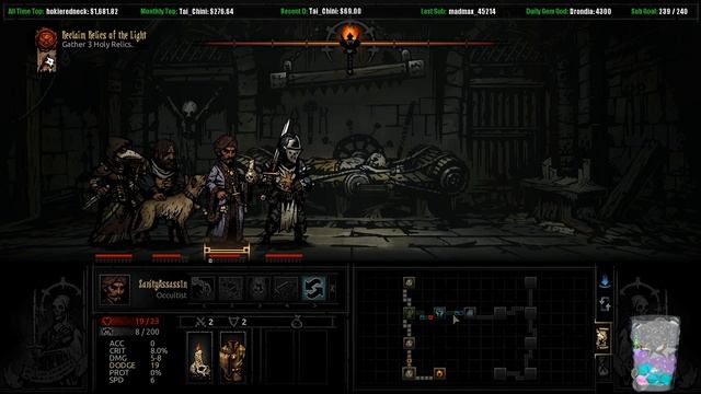 Darkest Dungeon - Crimson Court - MADMAN (Stream) - Part 7 [S1] смотреть онлайн