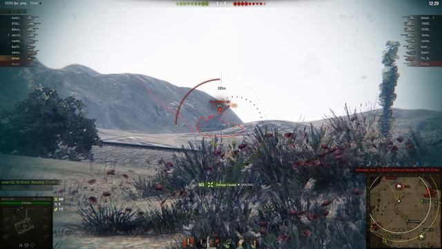 Bat.-Chat. 12t FIRST BATTLE and ACE TANKER смотреть онлайн
