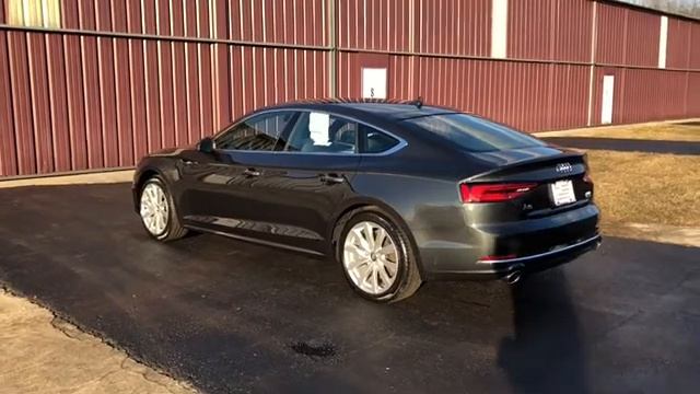 2018 Audi A5 Sportback Manhattan Grey Metallic смотреть онлайн