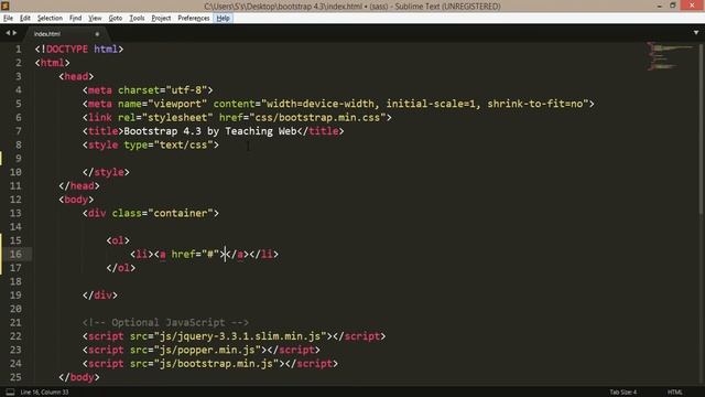 Breadcrumb in Bootstrap 4.3 - (23) смотреть онлайн