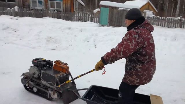 Самодельная мотособака