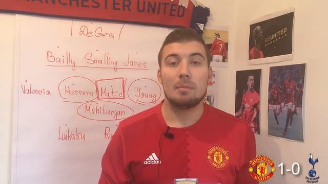 Тактика. Анализ матча "Юнайтед" - "Тоттенхэм" (1-0) смотреть онлайн