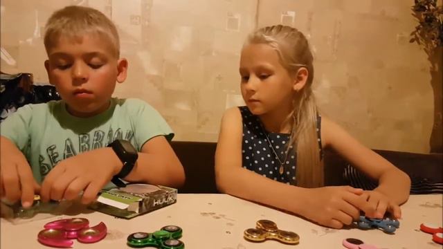 Влог спиннер распаковка смотреть онлайн