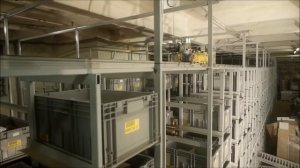 Miniload НТЛС. Автоматизированный склад для коробочного хранения Новейшие технологии ЛС