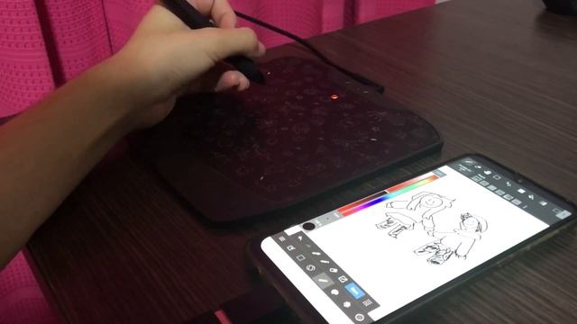 My FIRST drawing tablet + GAOMON S630 Pen Tablet Review! смотреть онлайн