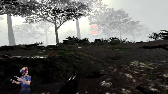 A DINOSAUR BIT ME IN VIRTUAL REALITY! | HTC Vive Gameplay (Island 359) смотреть онлайн