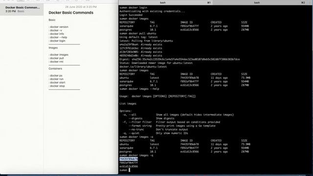 Docker Basic Commands смотреть онлайн