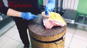 ?? Разруб свинины (Выгодный). meat cutting, meat, butcher, 肉,切肉,屠夫,猪肉,牛肉,羊肉,鸡,係食物呀！