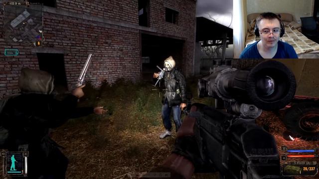 Dragfessik Смотрит - ▼STALKER С ФОКУСАМИ И АНОМАЛИЯМИ☢️ ( Happy Wolf ) | Реакция