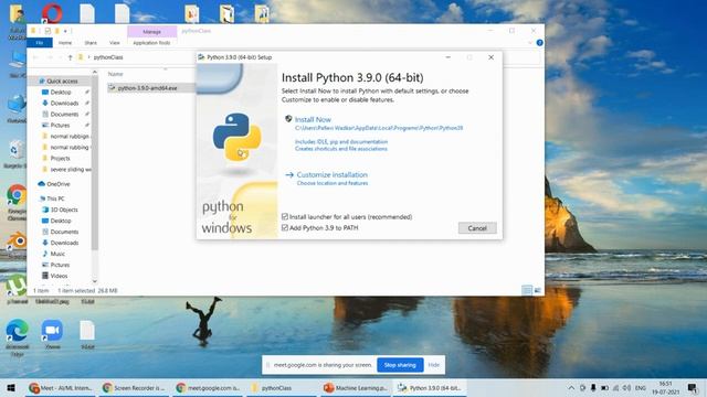 Machine Learning | Basic Python | Session 01 | Python Setup смотреть онлайн