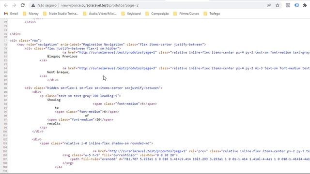 Curso de Laravel - #43 Paginação de Resultados смотреть онлайн