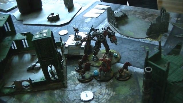 Khorne Daemonkin vs Grey Knights - Warhammer 40k - 1850pts смотреть онлайн