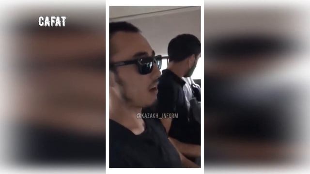 В Алматы произошел конфликт в автобусе из-за пассажира без маски | Новости Казахстана смотреть онлайн