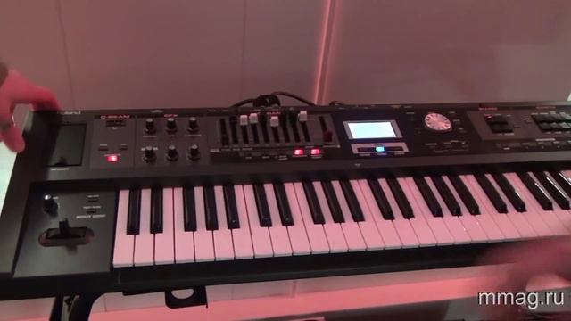 mmag.ru: Roland V-Combo VR-09 Live Performance Keyboard @ Musikmesse 2013 смотреть онлайн
