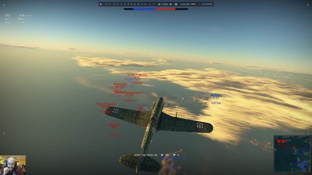 War Thunder AB - Another Great Match with G.55S смотреть онлайн