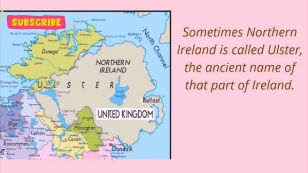 Facts about Northern Ireland for kids- video presentation for Ks1