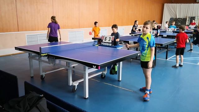 Детский турнир в честь Дня настольного тенниса в г.Павловск Санкт-Петербург смотреть онлайн