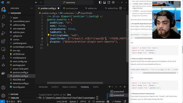 How to Organise Imports with Prettier смотреть онлайн