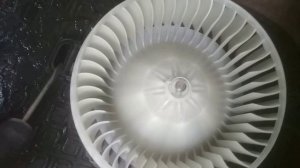 Установка вентилятора отопителя Прадо 120