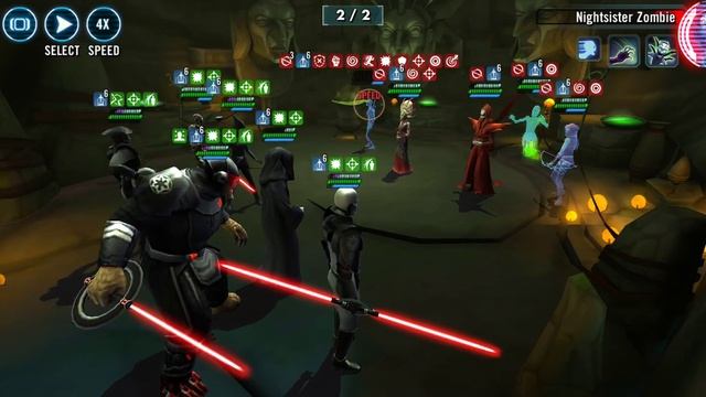 SWGOH ROTE DS Dathomir Empire node Palpatine GI 2/2 2023-03-11 смотреть онлайн