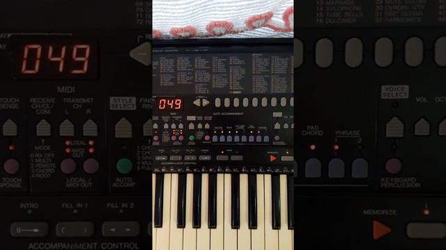 Божья армия идёт. YAMAHA PSR- 510 смотреть онлайн