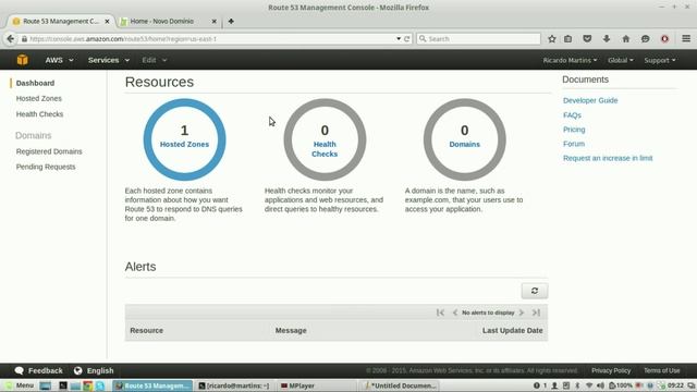 Registrando um domínio e configurando uma instância na AWS para responder por ele смотреть онлайн