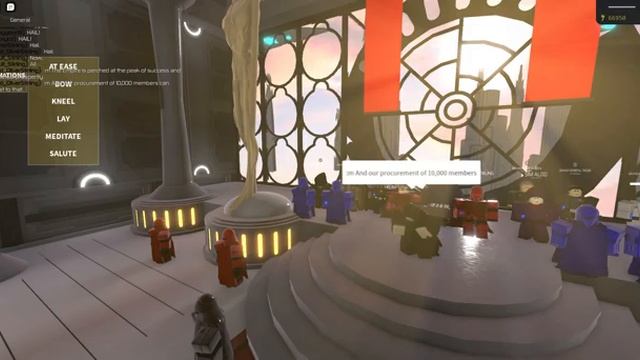 The Galactic Empire (TGE) Rally - Imperial Palace Coruscant - ROBLOX - Star Wars смотреть онлайн