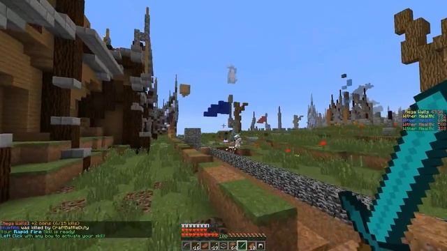 Minecraft Mega Walls - Protect the Wither Boss! w/MrWoofless & PrestonPlayz смотреть онлайн