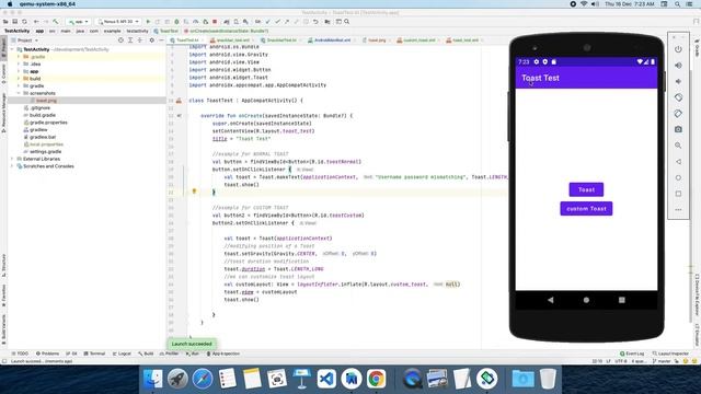 Toast in Android (Kotlin) - 024 #Toast..#2021 смотреть онлайн