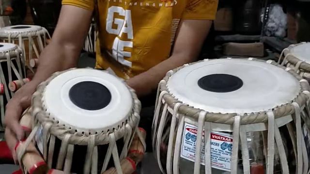 C# 5.5" and 5 3/4# Concert quality tabla set.contact -9820891225 смотреть онлайн