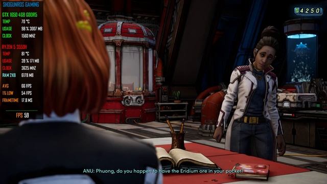 GTX 1650 | NEW TALES FROM THE BORDERLANDS | Asus TUF Gaming FX505DT смотреть онлайн