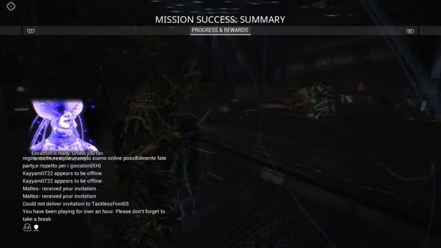 Warframe gameplay ita - Livelliamo Inaros prime! смотреть онлайн